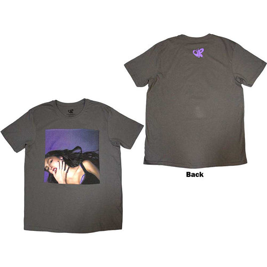 Olivia Rodrigo | Official Band T-Shirt | Guts Album Cover (Back Print - Charcoal)