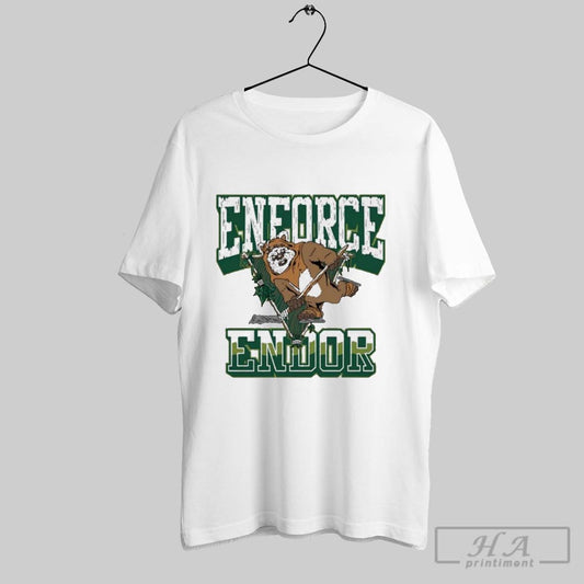Official Enforce Endor Violent Gentlemen Vintage Painting T Shirt