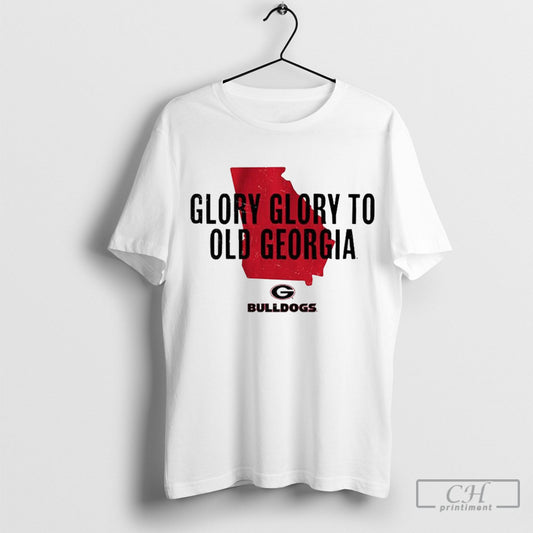 Official Georgia Bulldogs Glory Glory To Old Georgia Ncaa Football 2025 Shirts