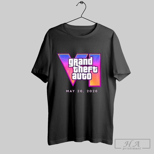 Official Grand Theft Auto Vi Trailer 2 May 26 2026 T Shirt