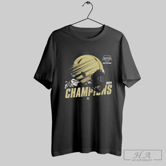 Official Navy Midshipmen 2024 Champions Armed Forces Bowl Football Bowl Football For The Brave Helmet Vintage T Shirt