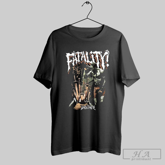 Official New Rudeboy Fatality Full Violence Vintage 2025 T Shirt