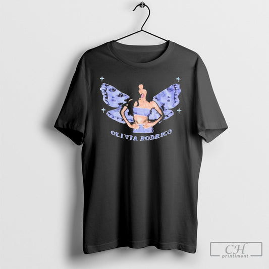 Official Olivia Rodrigo Butterfly Wings Shirt