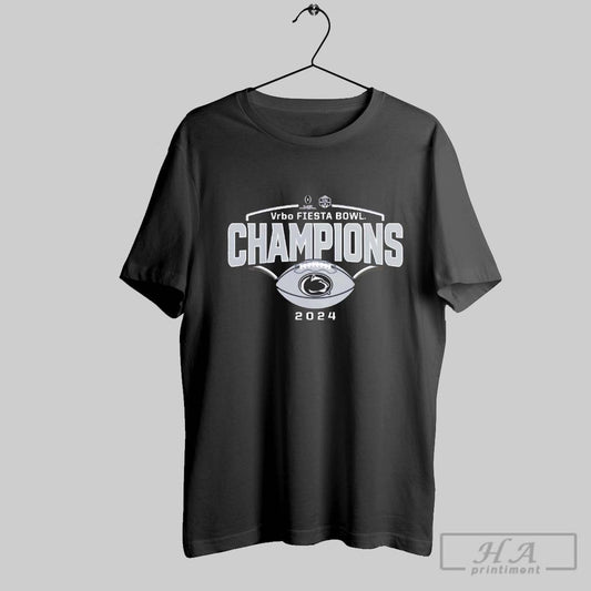 Official Penn State Nittany Lions College Football Playoff Vrbo Fiesta Bowl 2024 Champions Victory Ahead Vintage T Shirt
