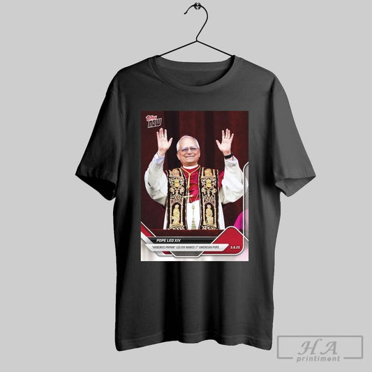 Official Pope Leo Xiv Habemus Papam Leo Xiv Named 1st American Pope T Shirt
