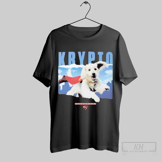 Official Superman 2025 Movie Krypto Shirt T Shirt Sweatshirt Cutom Poster Coffee Mugs Ornaments