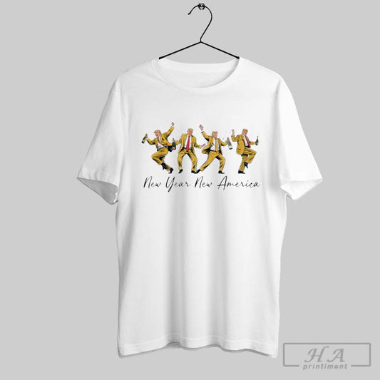 Official Trump Dance New Year New America 2024 Shirt