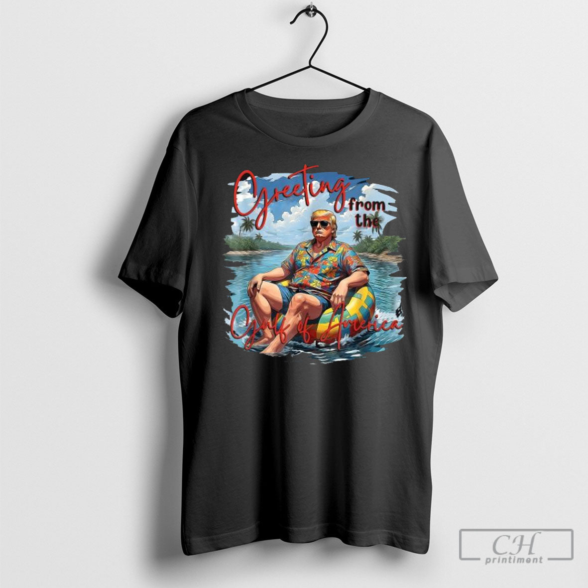Official Trump Patriotic Gulf Greeting From The Gulf Of Usa America Shirt