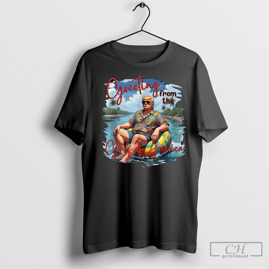 Official Trump Patriotic Gulf Greeting From The Gulf Of Usa America Shirt