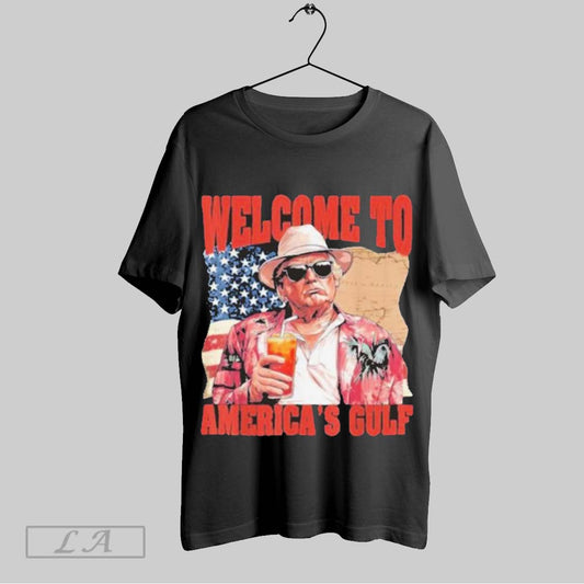 Official Trump Welcome To Americas Gulf Mexico President T Shirts