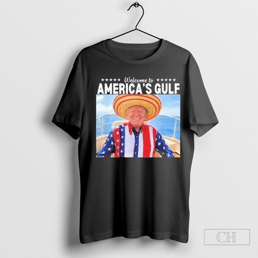 Official Trump Welcome To Americas Gulf Shirt