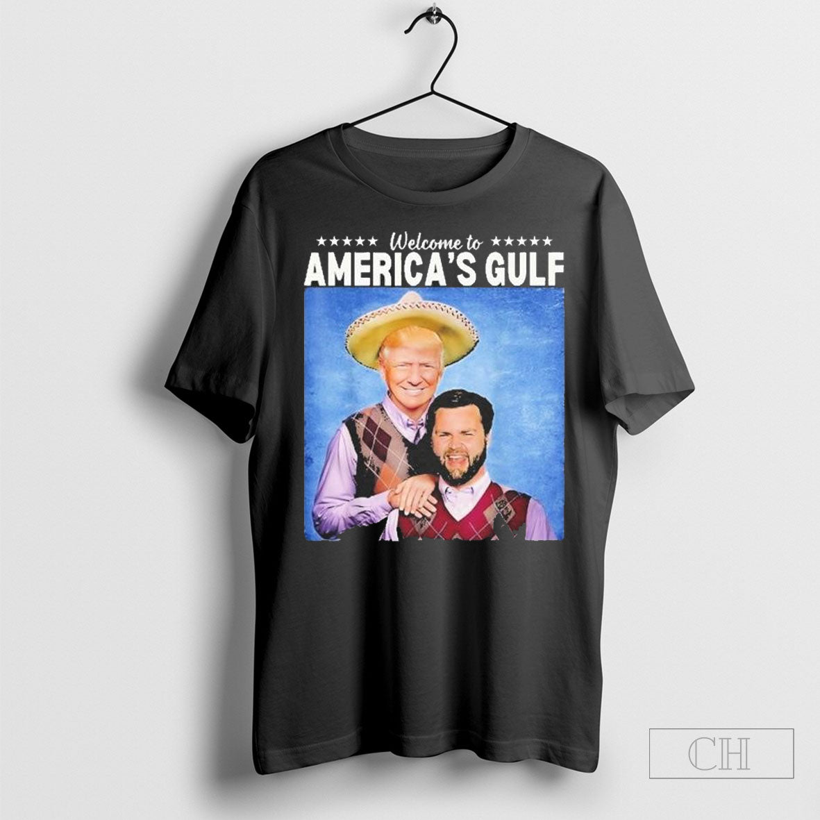 Official Welcome To Americas Gulf Trump Vance Brothers Womens T Shirt