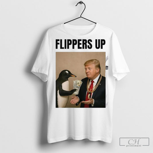 Officialtrump X Penguin Resist Flippers Up Tee Shirt Sweatshirt
