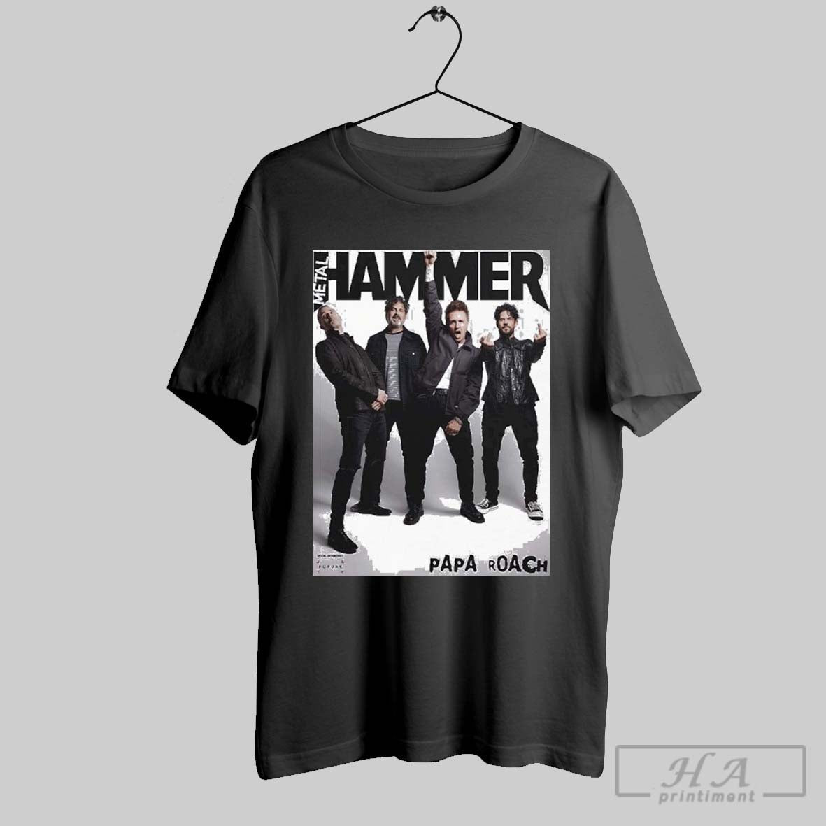 Papa Roach Wish X Metal Hammer Issue 394 T Shirts