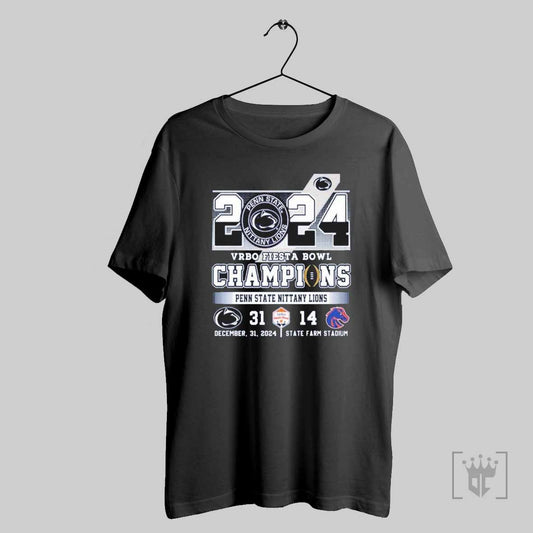 Penn State Fiesta Bowl Champions 2024 For Fans Limited T Shirts