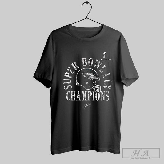 Philadelphia Eagles Win Kansas City Chiefs Super Bowl Lix Champions Ring Season Vintage T Shirt