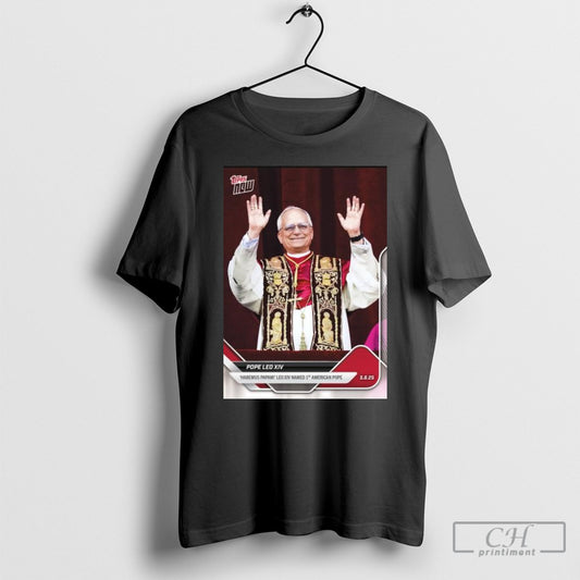 Pope Leo Xiv Habemus Papam Leo Xiv Named 1st American Pope Tee Shirt