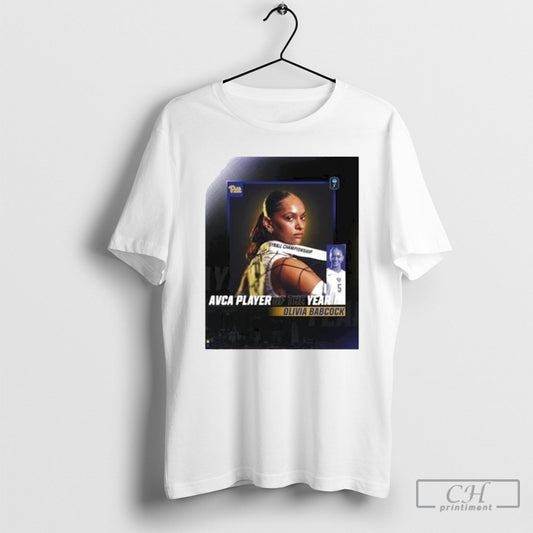 Poster Olivia Babcock Pitt Panthers Volleyball Avca National Player Of The Year 2024 Tee Shirt Sweatshirt