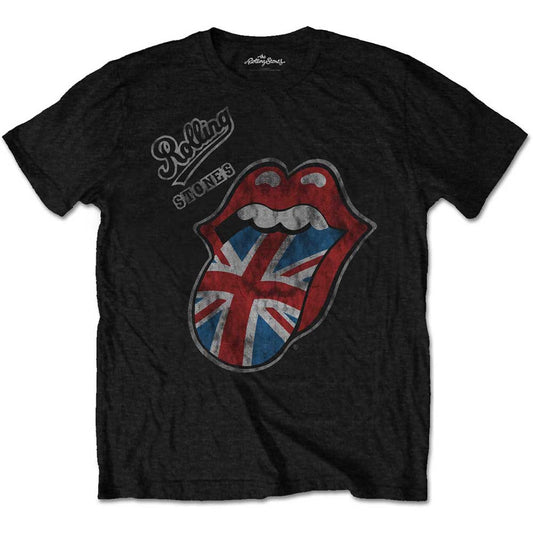 The Rolling Stones | Official Band T-Shirt | Vintage British Tongue (Soft Hand Inks)