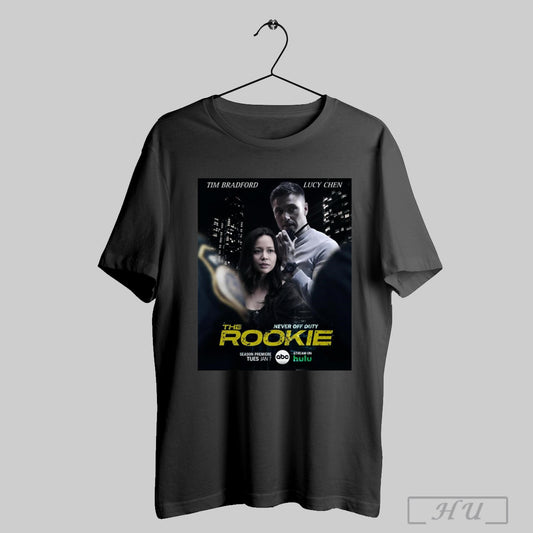 Tim Bradford Lucy Chen The Rookie Never Off Duty Jan 7 2025 Poster T Shirt Sweatshirt Hoodies Poster