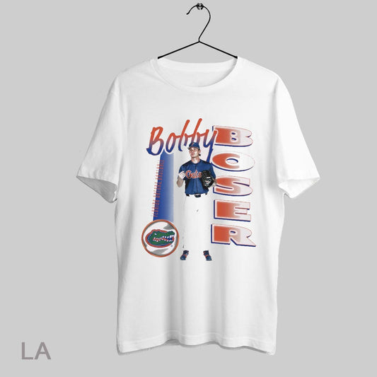 Top Bobby Boser Florida Gators Baseball Ncaa Division I Illustrated T Shirt Sweatshirt Hoodie Shirt