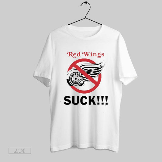 Top Detroit Red Wings Suck Vintage 90s 2025 Unisex Sweatshirt T Shirt