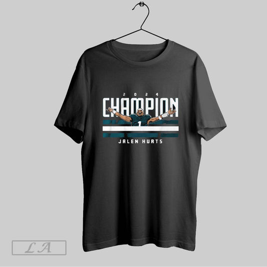 Top Jalen Hurts Champion Nfl Philadelphia Eagles Win Chiefs Super Bowl Lix Feb 9 2025 Unisex Sweatshirt T Shirt