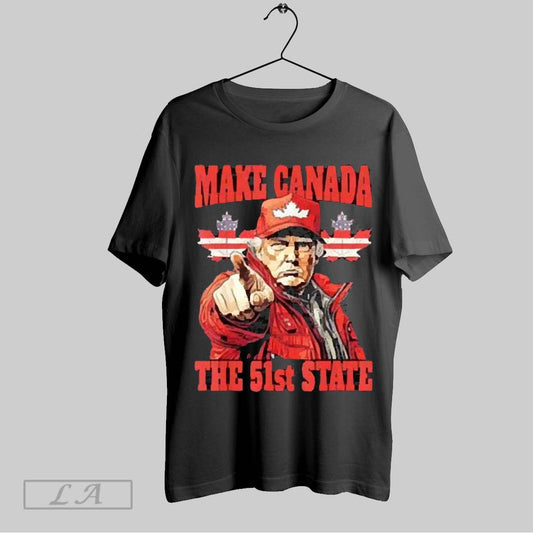 Top Trump Make Canada 51st State 2025 Unisex Sweatshirt T Shirt