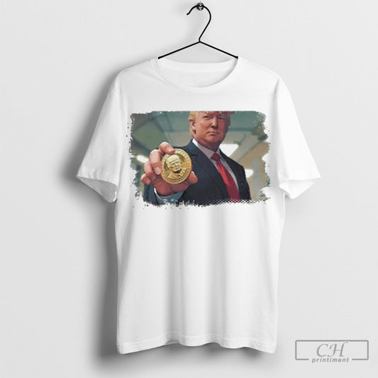Top Trump Meme Crypto Coin Shirt