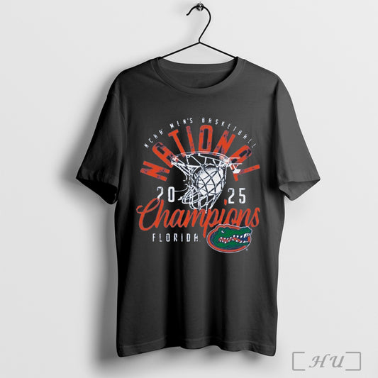 Trending Florida Gators Ncaa Mens Basketball National Champions Distressed Net 2025 Beat Houston Cougars Vintage T Shirt Sweatshirt