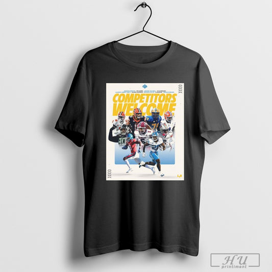 Trending Los Angeles Chargers 2025 Nfl Draft Welcome Oronde Gadsden Ii Branson Taylor Omarion Hampton T Shirt Sweatshirt