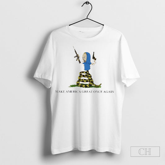 Trump Beavis Make America Great Once Again Shirts