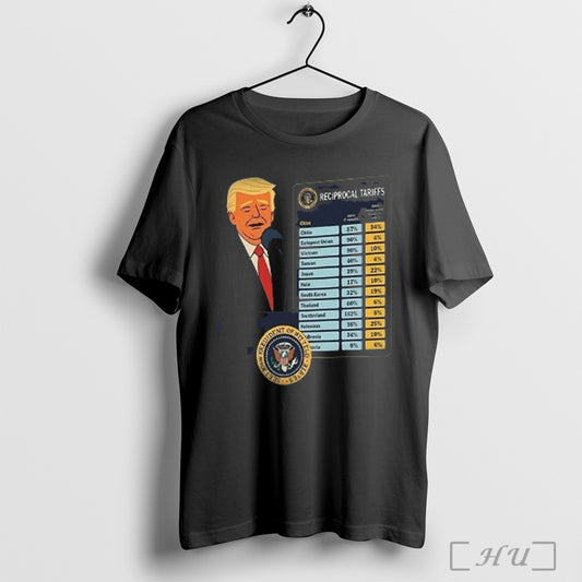 Trump Reciprocal Tariffs T Shirt Liberation Day Trump T Shirt Sweatshirt