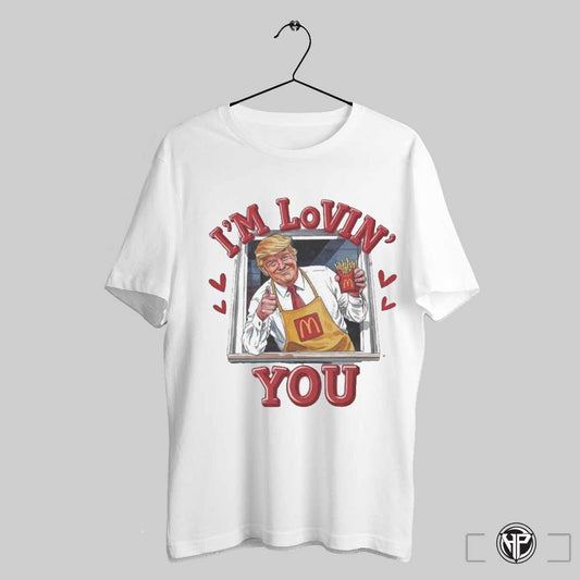 Trump Valentine Lovin You 2025 Shirt Trending Sweatshirt