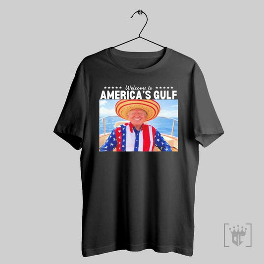 Trump Welcome To Americas Gulf Mexico President Trump Sombrero T Shirt