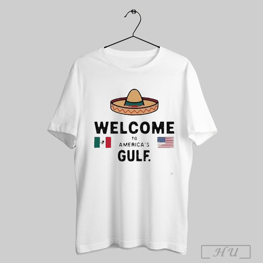 Welcome To Americas Gulf Mexican American Unny Trump Kids 2025 T Shirts Sweatshirt Hoodies Poster