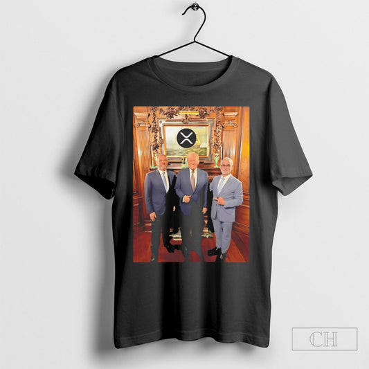 Xrp Ripple Ceo Brad Garlinghouse Dines With Trump Shirt