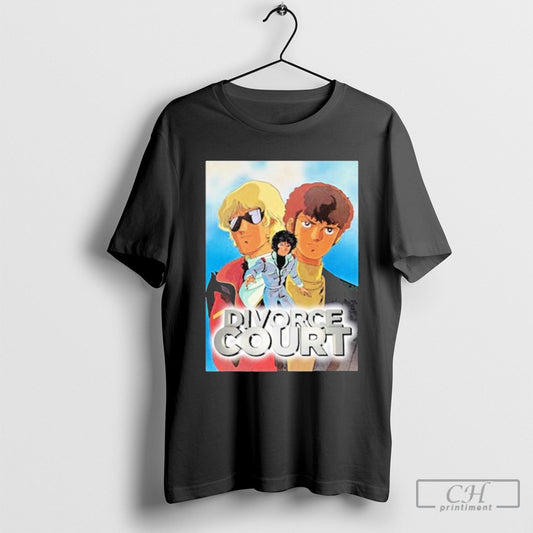 Zeta Gundam Quattro Amuro Kamille Divorce Court Tee Shirt Sweatshirt