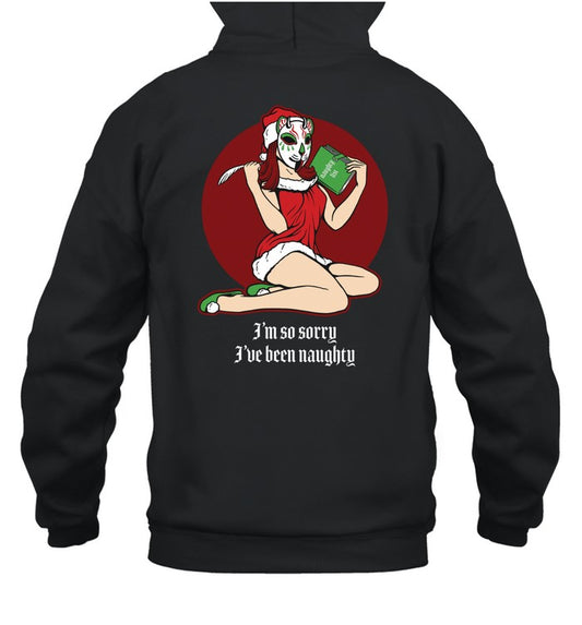 The Home Team Mrs. Claus Pin Up Unisex Hoodie