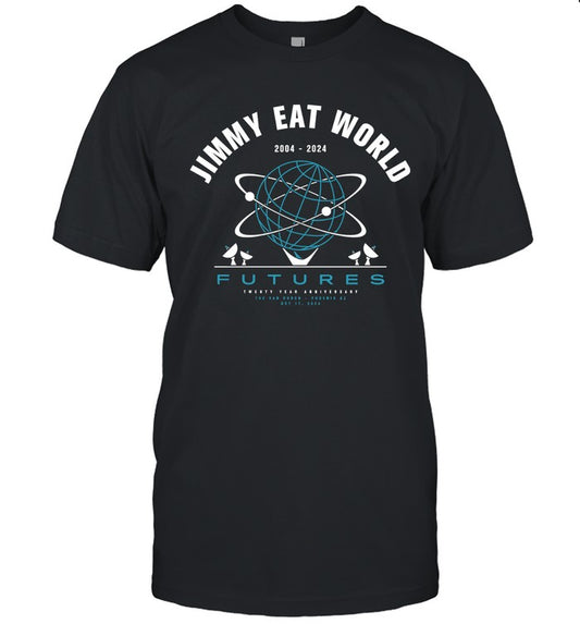 Jimmy Eat World PHX 10.17.24 Event Black T-Shirt