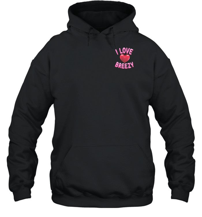Chris Brown I Love Breezy Cupid Unisex Hoodie