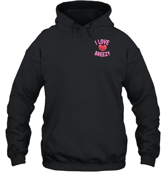 Chris Brown I Love Breezy Cupid Unisex Hoodie
