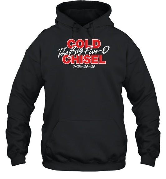 Cold Chisel Big 50 Black Unisex Hoodie
