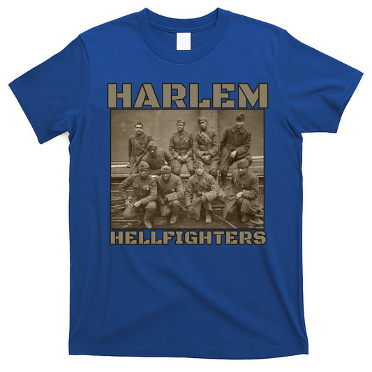 Black Military History Usa Black History Harlem Hellfighters Great Gift T-Shirt