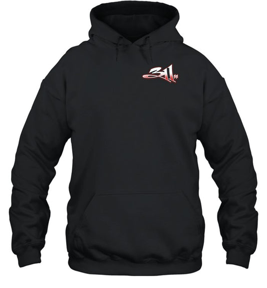 311 Bear Santa Happy Halidaze Christmas Unisex Hoodie