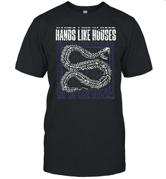 Hands Like Houses Skeleton T Shirt Black