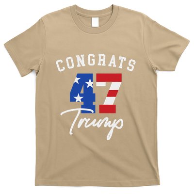 Congratulations President Trump 47 T-Shirt