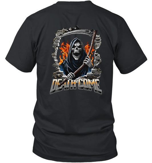 Death Come Black T Shirt