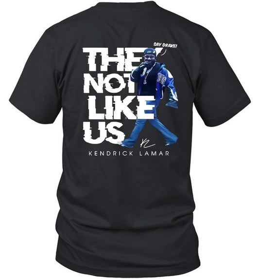 Kendrick Lamar Say Drake They Not Like Us Black T-Shirt
