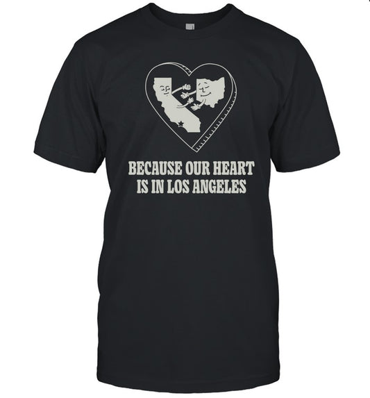 Hawthorne Heights LA Fire Benefit Black T-Shirt